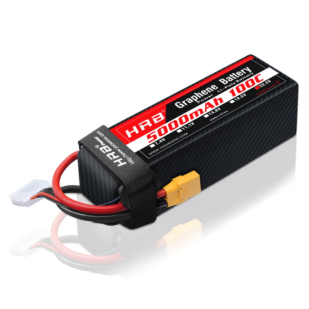1PC HRB 22.2V グラフェンバッテリー 6S 33 - 6S Lipo Battery 22.2V 5000Mah のレビューと価格